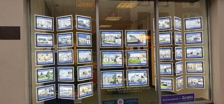 LED Estate Agents Property Displays in Hawick, Borders, Scotland