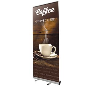 budget roller banner